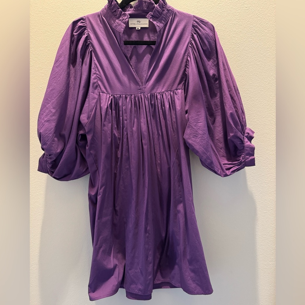 Never A Wallflower High Neck Dress